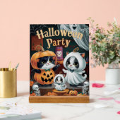 不気味ハローウィンパーティ アクリルサイン (ウェディング)