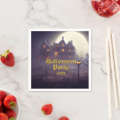 不気味ハローウィンパーティ スタンダードカクテルナプキン (インサイチュ)