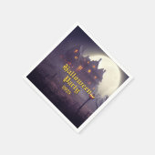 不気味ハローウィンパーティ スタンダードカクテルナプキン (角)