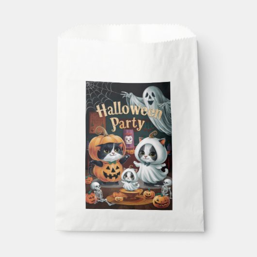 不気味ハローウィンパーティ フェイバーバッグ (正面)
