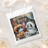 不気味ハローウィンパーティ フェイバーバッグ (クリップ留めされた状態)