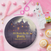 不気味ハローウィンパーティ ペーパープレート (パーティー)