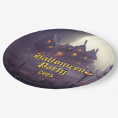 不気味ハローウィンパーティ ペーパープレート (アングル)