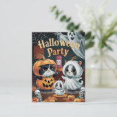 不気味ハローウィンパーティ ポストカード (スタンド正面)
