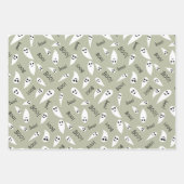 不気味ハローウィンパーティ ラッピングペーパーシート (正面2)