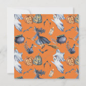 不気味ハローウィンパーティ 招待状 (裏面)