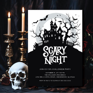 不気味ハローウィンパーティ 招待状