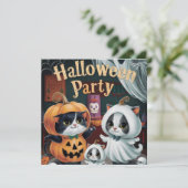 不気味ハローウィンパーティ 招待状 (スタンド正面)