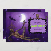 不気味ハローウィンパーティ 招待状 (正面/裏面)