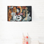 不気味ハローウィンパーティ 横断幕 (インサイチュ)