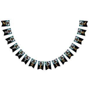 不気味ハ幽霊のよく出るウスハローウィンパーティ バンティングフラッグ