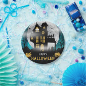 不気味ハ幽霊のよく出るウスハローウィンパーティ ペーパープレート (パーティー)