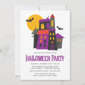 不気味ハ幽霊のよく出るウスハローウィンパーティ 招待状 (正面)