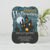 不気味ハ幽霊のよく出るウスハローウィンパーティ 招待状 (スタンド正面)