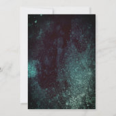 不気味ハ幽霊のよく出るウスハローウィンパーティ 招待状 (裏面)