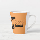 不気味ハ幽霊のよく出るウス&ウィッチシルエット | カフェラテマグ (右)