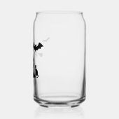 不気味ハ幽霊のよく出るウス&ウィッチシルエット | ガラス缶 (左)