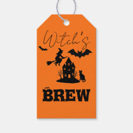 不気味ハ幽霊のよく出るウス&ウィッチシルエット | ギフトタグ