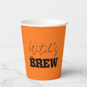 不気味ハ幽霊のよく出るウス&ウィッチシルエット | 紙コップ (裏面)