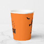 不気味ハ幽霊のよく出るウス&ウィッチシルエット | 紙コップ (右)