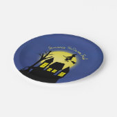 不気味ハ幽霊のよく出るロウィンカスタム ペーパープレート (アングル)