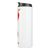 不気味パーソナライズされたなアップルモンスターキッズ タンブラー (回転右)