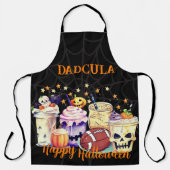 不気味パーソナライズされたSports Fans Halloween Men エプロン (正面)
