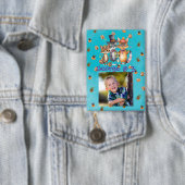 不気味パーティー動物子供の誕生日パーティーボタン 缶バッジ (インサイチュ)