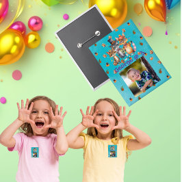 不気味パーティー動物子供の誕生日パーティーボタン 缶バッジ