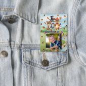 不気味パーティー動物子供の誕生日パーティーボタン 缶バッジ (インサイチュ)