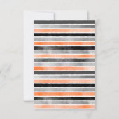 不気味パーティー幽霊誕生日サンキュー サンキューカード (裏面)