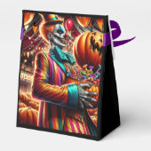 不気味ピエロハローウィンパーティ フェイバーボックス (裏面サイド)