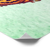 不気味ベビー恐竜テーマ子供の誕生日パーティー ポスター (角)