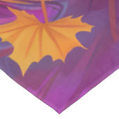 不気味ポメラニア犬ドッグハロウィーンウィッチとカボチャ テーブルクロス (アングル)