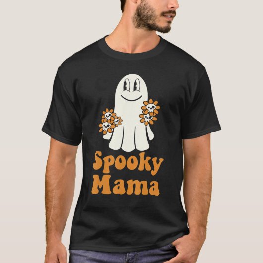 不気味マグルーヴィハロウィーンフローラ不気味M Tシャツ (正面)