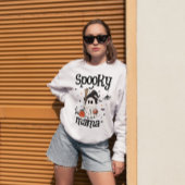 不気味マハロウィーン – かわいい幽霊&猫 スウェットシャツ