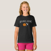 不気味モードオン – ハロウィーン2022 Tシャツ (正面フル)