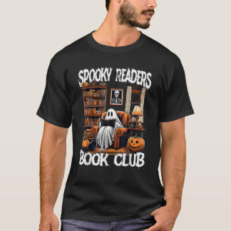 不気味リーダブッククラブ幽霊ブックズ読カボキ Tシャツ