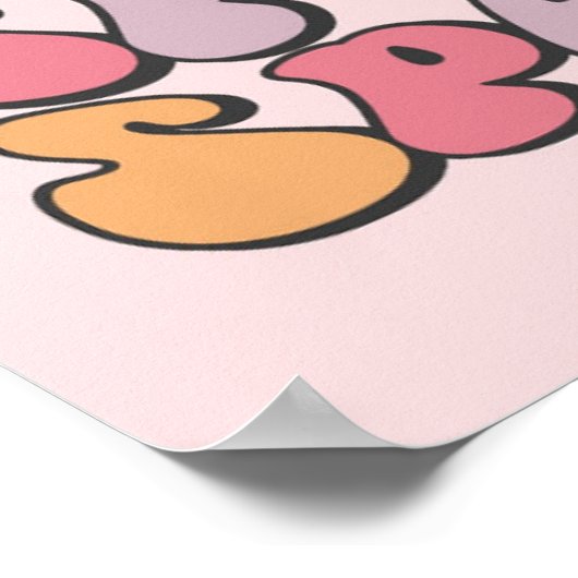 不気味レトロ幽霊 ポスター (角)