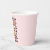 不気味レトロ幽霊 紙コップ (左)