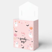 不気味ワンハロウィーンかわいいピンク幽霊1日 フェイバーボックス (オープン)