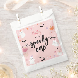 不気味ワンハロウィーンかわいい幽霊1歳の誕生日 フェイバーバッグ