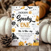 不気味ワンハロウィーン幽霊誕生日パーティー 招待状