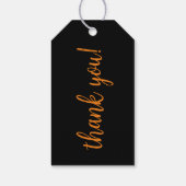 不気味ワンハロウィーン誕生日ありがとう ギフトタグ (裏面)