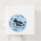 不気味ワンブルーハロウィーン1st誕生日パーティー フェイバータグ (インサイチュ)