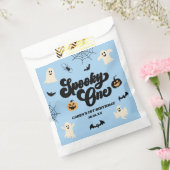 不気味ワンブルーハロウィーン1st誕生日パーティー フェイバーバッグ (封をした状態)