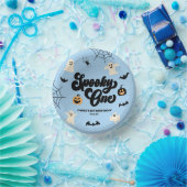 不気味ワンブルーハロウィーン1st誕生日パーティー ペーパーボウル (パーティー)