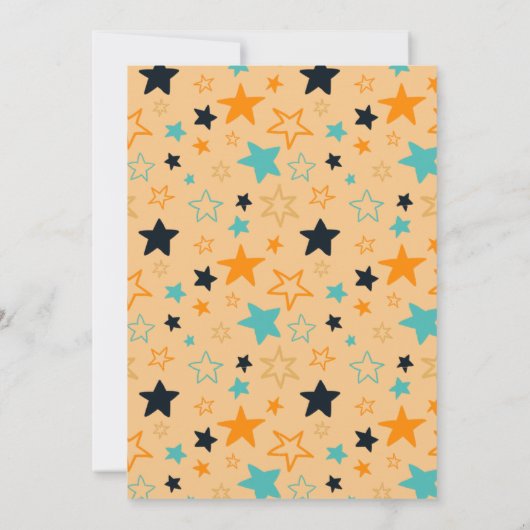 不気味ワン男女兼用ハロウィーン第1誕生日 招待状 (裏面)