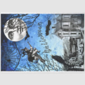 不気味ヴィンテージハ幽霊のよく出るウス&ウィッチオンブロムスティック 薄葉紙 (正面)