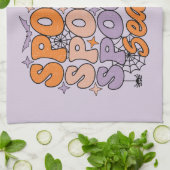 不気味不気味不気味期 キッチンタオル (折り畳み)